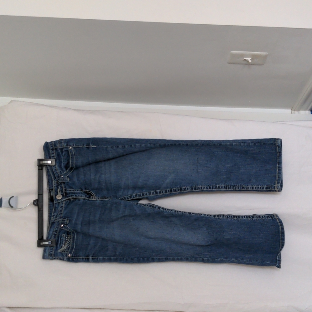 Denim capris